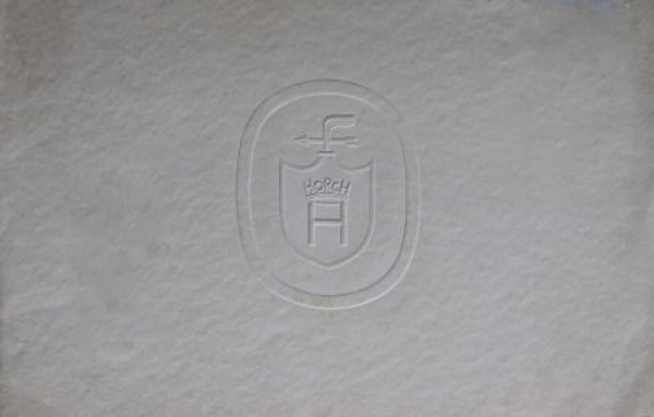 Horch 8 "Der deutsche Achtzylinder" Modelprogram 1929 (S0369)